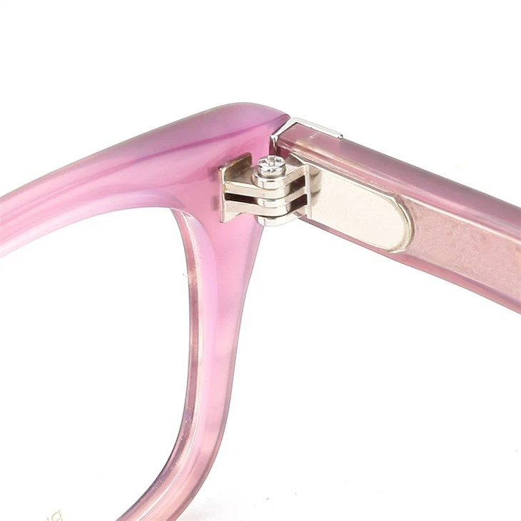 Pink Clear Anti Glare Frames For Women Glasses